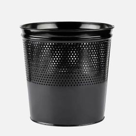 Regalux Metal Siyah Çöp Kovası