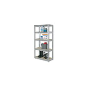 Regalux Metal Sunta 180x90x40 cm Gri 5 Katlı Raf