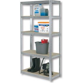 Regalux Metal Sunta 180x90x40 cm Gri 5 Katlı Raf