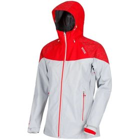 Regatta Carletta II 3 in 1 Su Geçirmez Kırmızı Gri Kadın Ceket