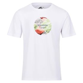 Regatta Fingal Slogan II Beyaz Erkek T-Shirt