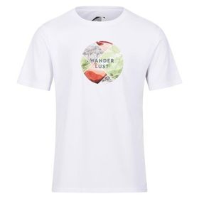 Regatta Fingal Slogan II Beyaz Erkek T-Shirt