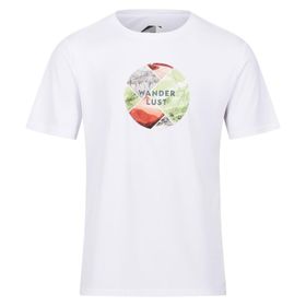 Regatta Fingal Slogan II Beyaz Erkek T-Shirt