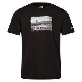 Regatta Fingal Slogan II Siyah Erkek T-Shirt
