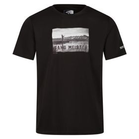 Regatta Fingal Slogan II Siyah Erkek T-Shirt