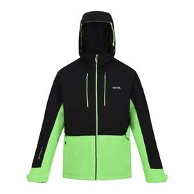 Regatta Hightonpadded III Siyah Yeşil Erkek Mont
