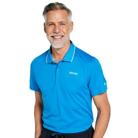 Regatta Maverik V Polo Yaka Mavi Erkek T-Shirt