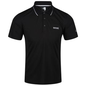 Regatta Maverik V Siyah Polo Yaka Erkek T-Shirt