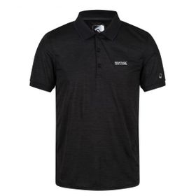 Regatta Remex II Siyah Polo Yaka Erkek T-Shirt