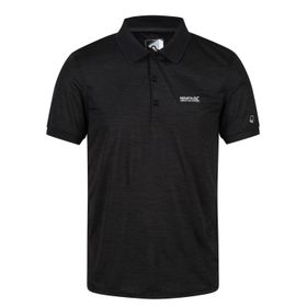 Regatta Remex II Siyah Polo Yaka Erkek T-Shirt