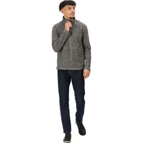 Regatta RMA468 Eilon Düz Gri Erkek Polar Sweatshirt
