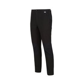 Regatta RMJ290 Geo Softshell II Siyah Erkek Regular Fit Outdoor Pantolonu