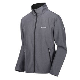 Regatta RML194-4ZQ Cera IV Softshell Erkek Gri Outdoor Mont