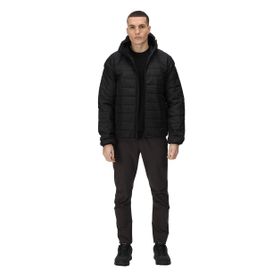 Regatta RMN154 Helfa Siyah Erkek Zip Ceket