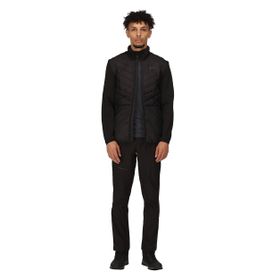 Regatta RMN205 ClumberIII Hybrid Siyah Erkek Zip Ceket