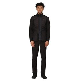 Regatta RMN205 ClumberIII Hybrid Siyah Erkek Zip Ceket