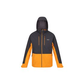 Regatta RMP344 Highton Str III Gri Turuncu Erkek Kapüşonlu Regular Fit Ceket