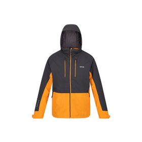 Regatta RMP344 Highton Str III Gri Turuncu Erkek Kapüşonlu Regular Fit Ceket
