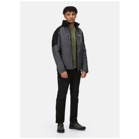 Regatta RMP345 Winter Calderdale Gri Erkek Zip Ceket