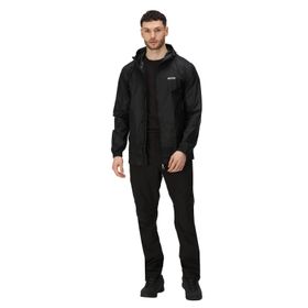 Regatta RMW281 Pack It Jkt III Siyah Erkek Yağmurluk