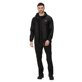 Regatta RMW281 Pack It Jkt III Siyah Erkek Yağmurluk