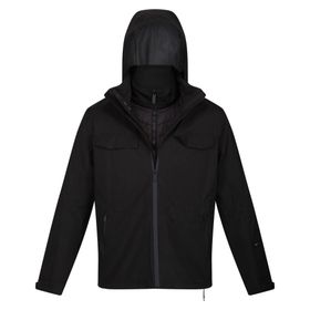 Regatta Shrigley III 3 in 1 Siyah Erkek Mont