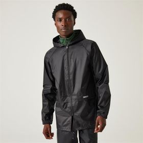 Regatta Stormbreak Waterproof Siyah Erkek Yağmurluk