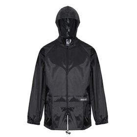 Regatta Stormbreak Waterproof Siyah Erkek Yağmurluk