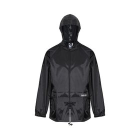 Regatta Stormbreak Waterproof Siyah Erkek Yağmurluk
