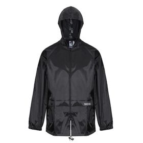 Regatta Stormbreak Waterproof Siyah Erkek Yağmurluk
