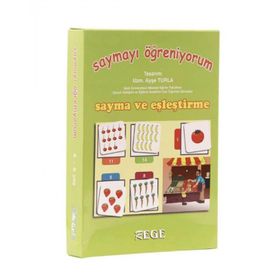 Rege Saymayı Öğreniyorum Kartları