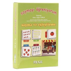 Rege Saymayı Öğreniyorum Kartları
