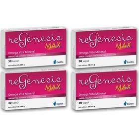 Regenesis Max Omega Vita Mineral 4x30 Kapsül Balık Yağı