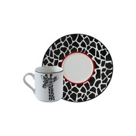 Regna Home Harmony Zürafa 6 Kişilik Kahve Fincan Takımı