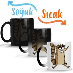 Regular Show Rigby 02 Sihirli Porselen Kupa