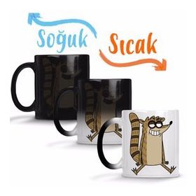 Regular Show Rigby 02 Sihirli Porselen Kupa