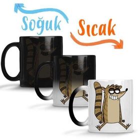 Regular Show Rigby 02 Sihirli Porselen Kupa