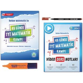 Rehber Matematik 2024 Tayfa 49 Günde TYT Matematik Video Ders Notları