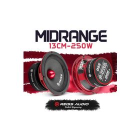 Reiss ELK-03183 Audio RS-DS5 Çifti 500 W 150 W Rms 13 cm 2 Adet Midrange Premimum Seri Hoparlör