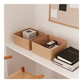 Rek Home 2'li Jüt Çocuk Odası Dolap Çekmece Içi Çamaşır Düzenleyici Saklama Kutusu Organizer