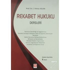REKABET HUKUKU DERSLERI - İ.YILMAZ ASLAN