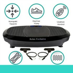 Relax Exclusive 3D Vibration Plate Titreşimli Spor Egzersiz Fitness Aleti