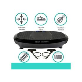 Relax Exclusive 3D Vibration Plate Titreşimli Spor Egzersiz Fitness Aleti
