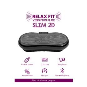 Relax Slim 2D Vibration Plate Titreşimli Spor Egzersiz Fitness Aleti