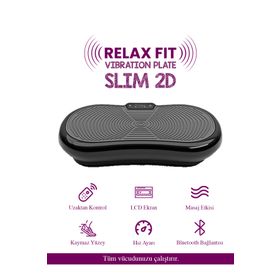 Relax Slim 2D Vibration Plate Titreşimli Spor Egzersiz Fitness Aleti