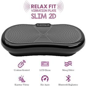 Relax Slim 2D Vibration Plate Titreşimli Spor Egzersiz Fitness Aleti