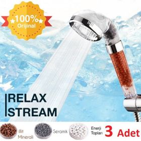 Relax Stream %50 Su Tasarruflu Duş Başlığı