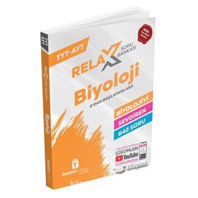 Relax Tyt-Ayt Biyoloji Soru Bankası-Başarıyorum Yayınları