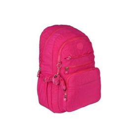 Relaxion 1630 Lacivert-Pembe Krinkıl Kumaş Su Geçirmez Okul Sırt Çantası