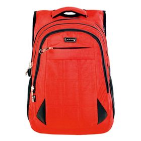 Relaxion 2227 4 Bölmeli Kırmızı Unisex Günlük Spor Okul Sırt Çantası